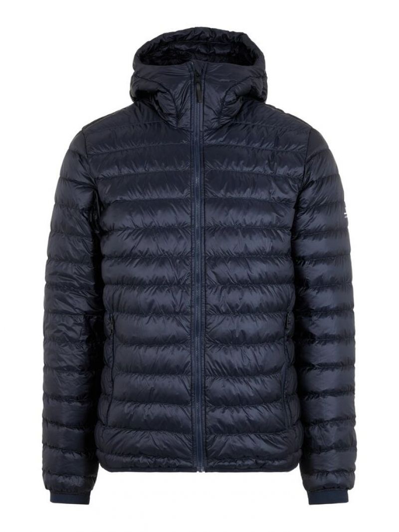 J.Lindeberg Light Down Jacket in Navy #SMOW00526 Waterproofs ...