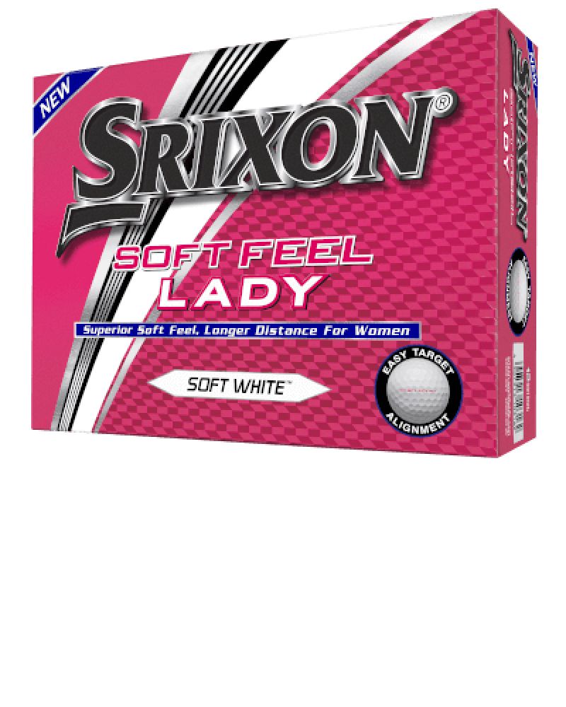 Srixon Soft Feel Lady Golf Balls Dozen Golf Balls Golf Inc.