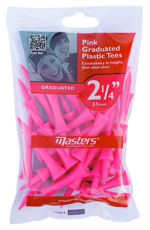 masters graduated tees pink 2 1/4