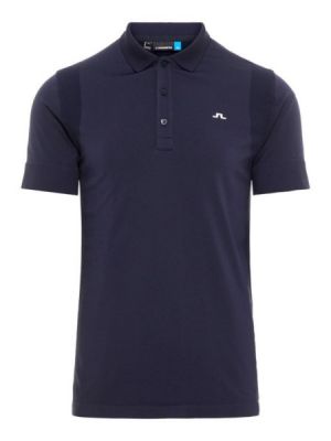 J.Lindeberg M Isaac Lightweight Seamless Polo Shirt in Navy #92MG651675357 category image