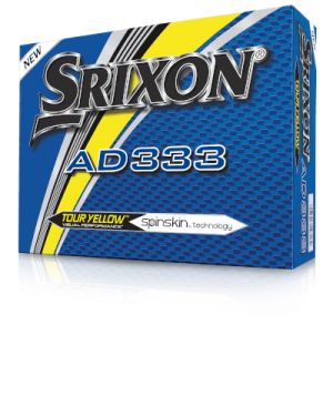 Srixon AD333 Yellow Golf Balls - Dozen category image