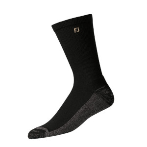 FootJoy ProDry Mens Crew Socks in Black